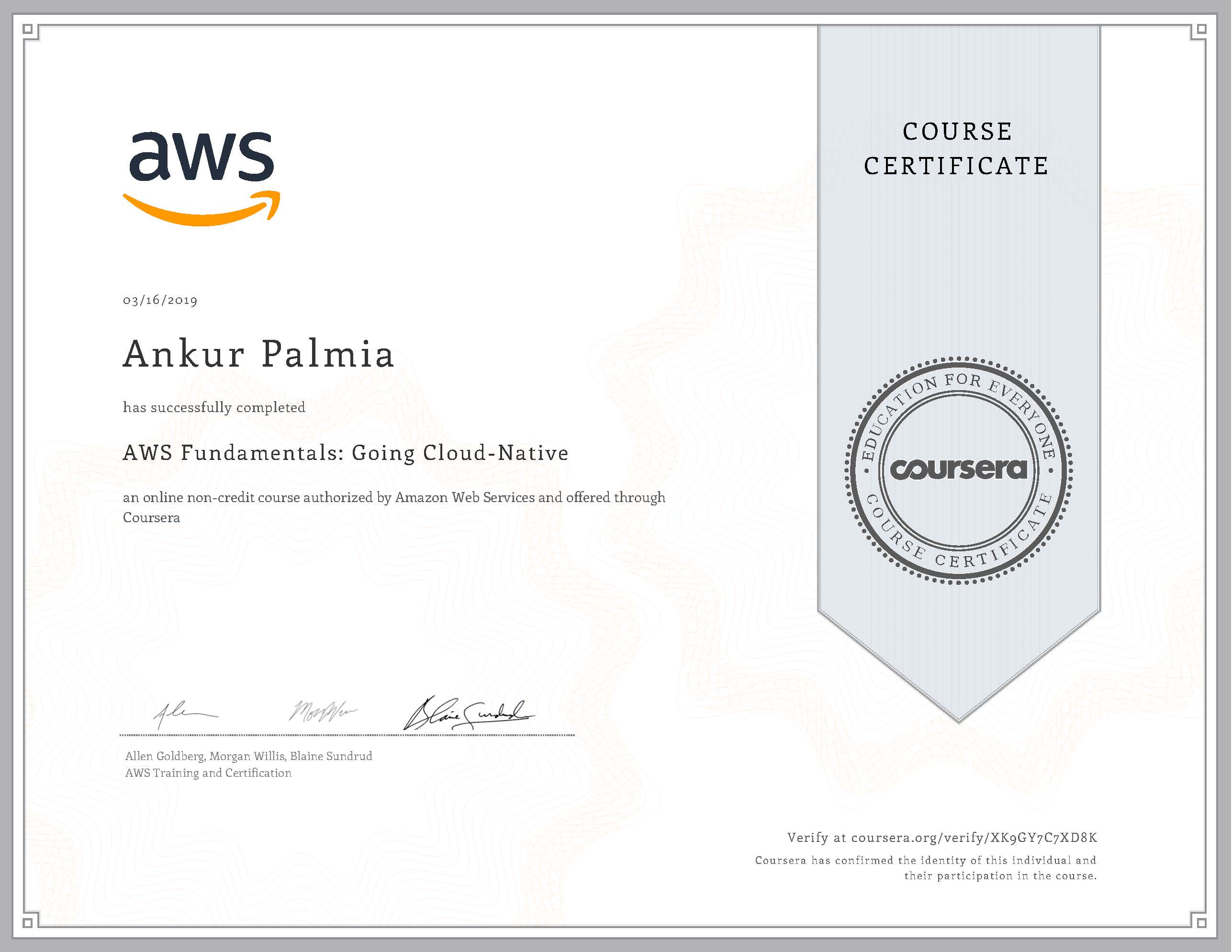 AWS Fundamentals: Going Cloud Native