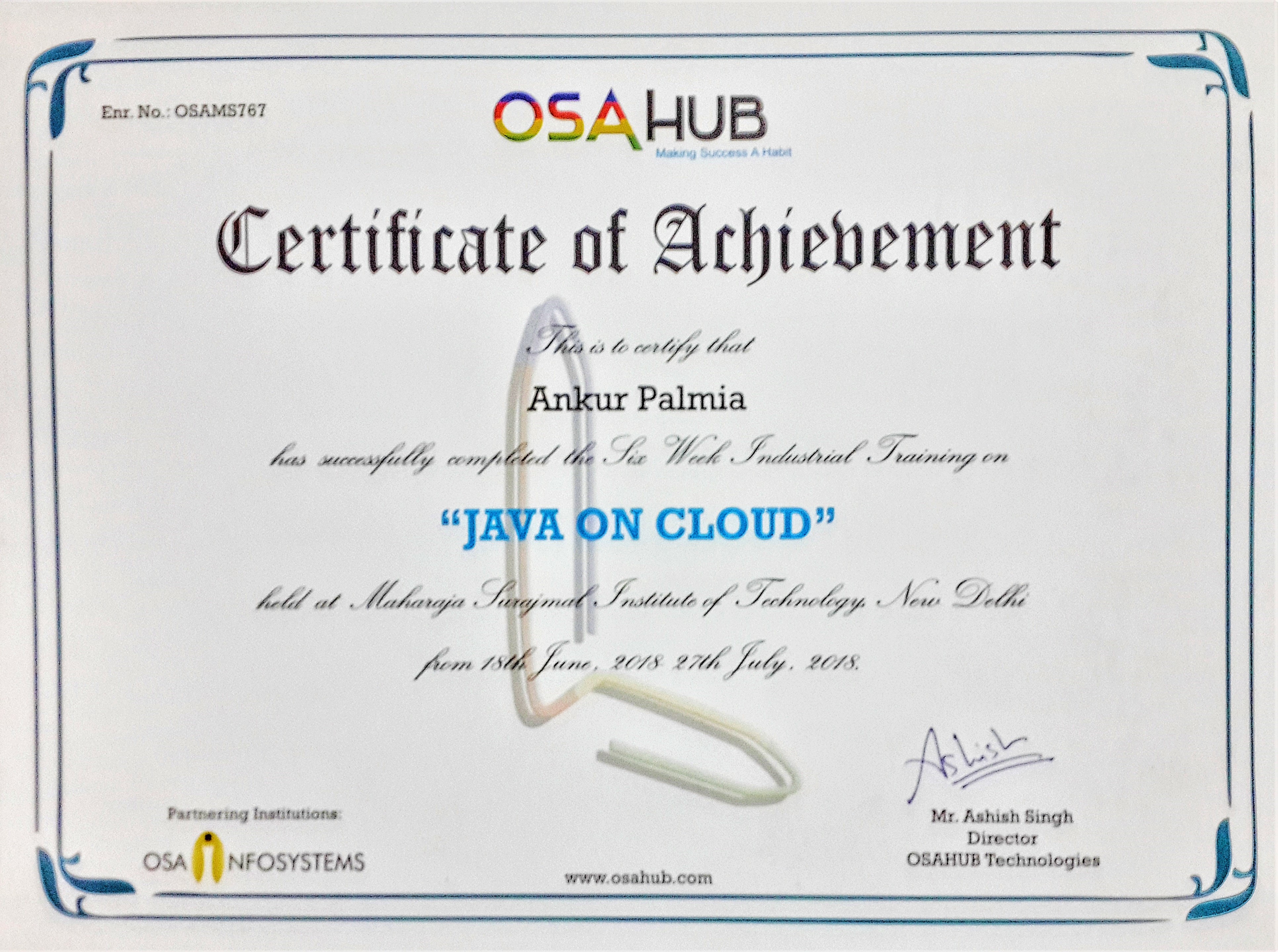Java on Cloud